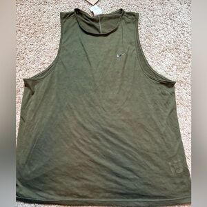 Nike Olive Green Women's Tank Top